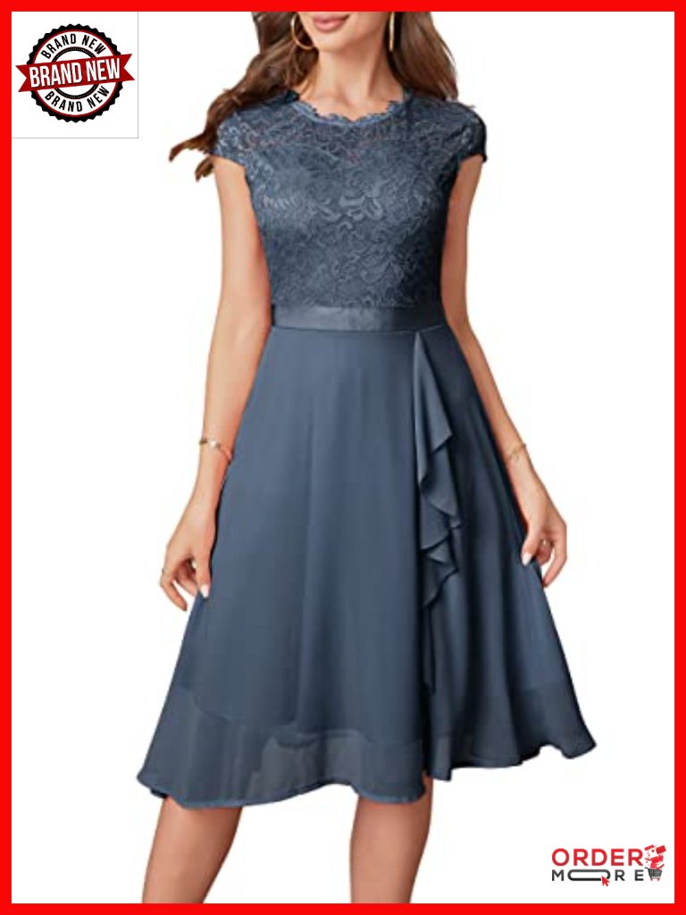 Cocktail Dress Evening Party Wedding Guest Semi Formal A-Line Sleeveless